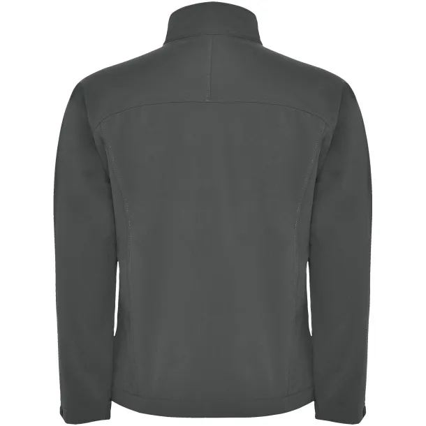 Rudolph unisex softshell jacket - Roly Dark Lead