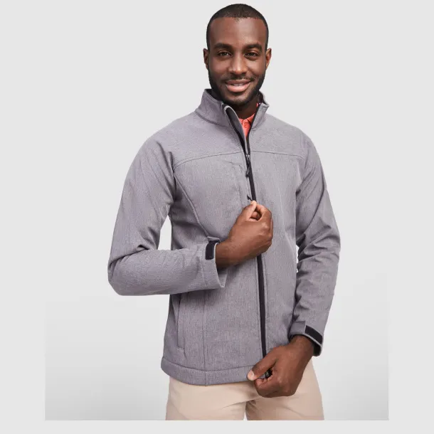 Rudolph unisex softshell jacket - Roly Red
