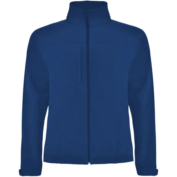 Rudolph unisex softshell jacket - Roly Royal blue