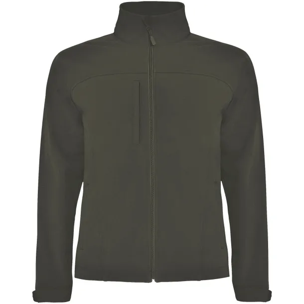 Rudolph unisex softshell jacket - Roly Dark Military Green