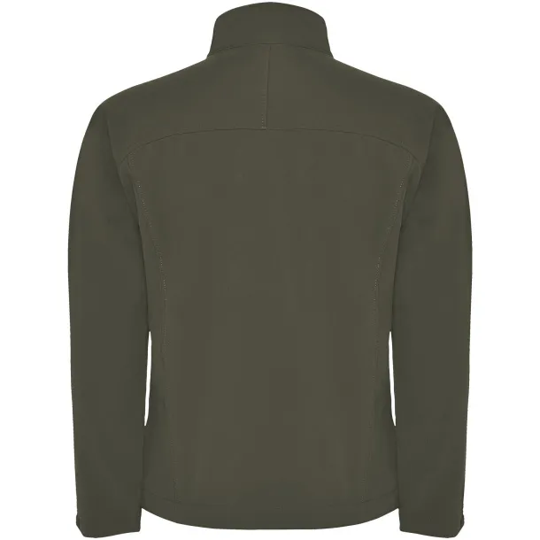 Rudolph unisex softshell jacket - Roly Dark Military Green
