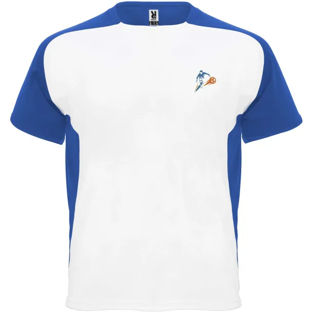 Bugatti unisex sportska majica kratkih rukava - Roly Bijela Kraljevski plava