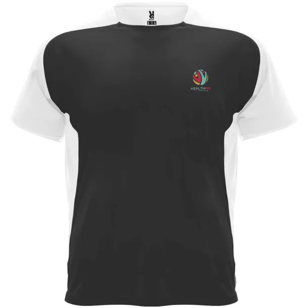 Bugatti unisex sportska majica kratkih rukava - Roly Solid black Bijela