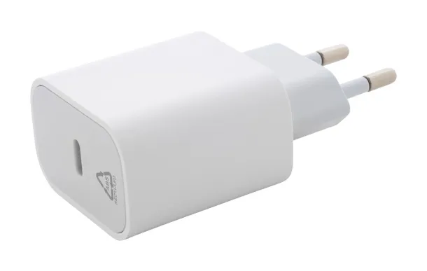 Recharge Solo Reciklirani ABS zidni punjač Bijela