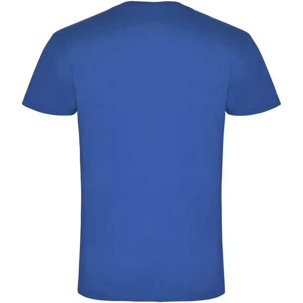 Samoyedo short sleeve men's v-neck t-shirt - Roly Royal blue