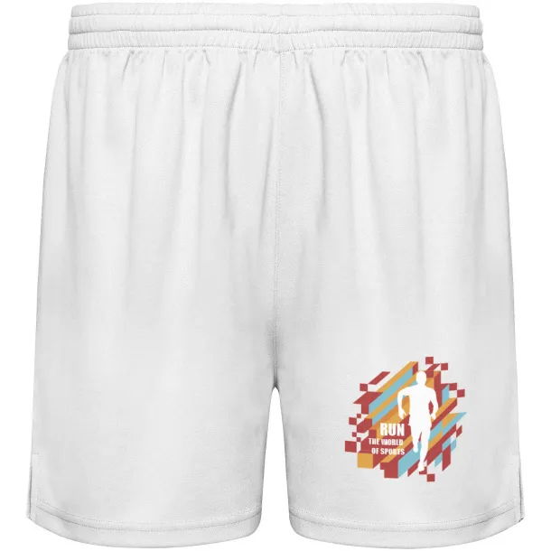 Player unisex sportske kratke hlače - Roly Bijela