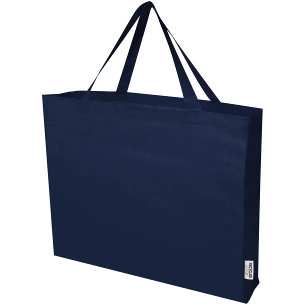 Odessa torba od GRS recikliranog pamuka, 220 g/m² Mornarsko plava