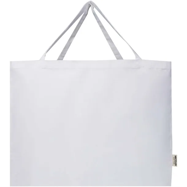 Odessa torba od GRS recikliranog pamuka, 220 g/m² Bijela