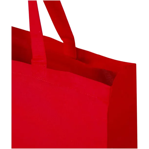 Odessa torba od GRS recikliranog pamuka, 220 g/m² Crvena