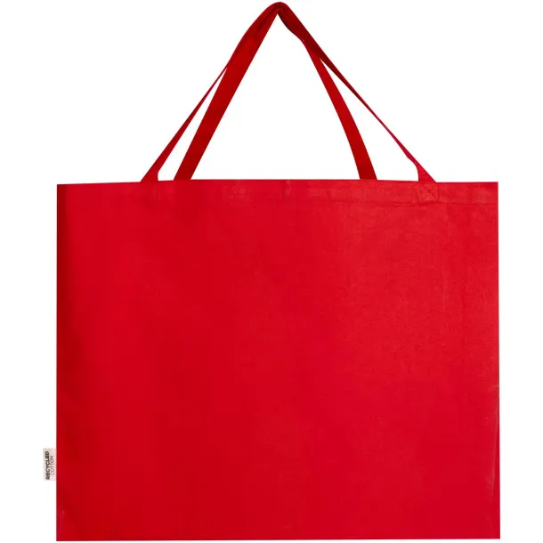 Odessa torba od GRS recikliranog pamuka, 220 g/m² Crvena