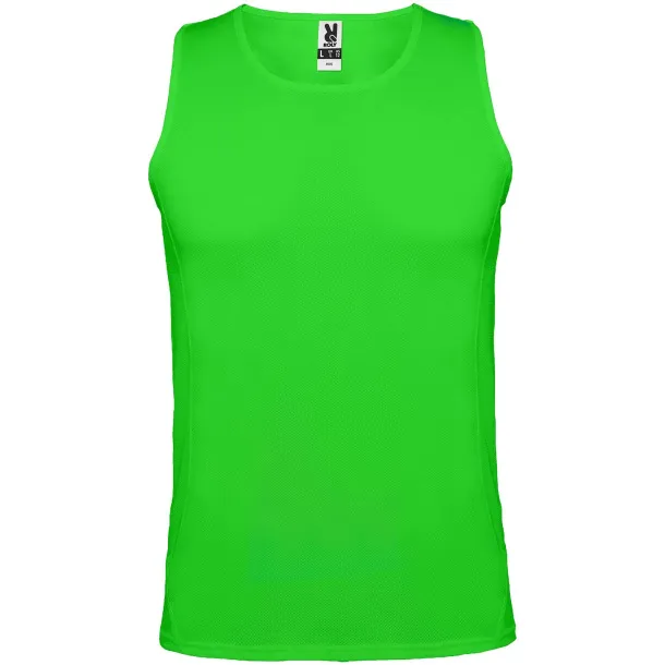 Andre men's sports vest - Roly Lime