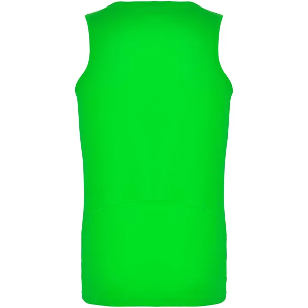 Andre men's sports vest - Roly Lime