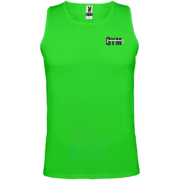 Andre men's sports vest - Roly Lime