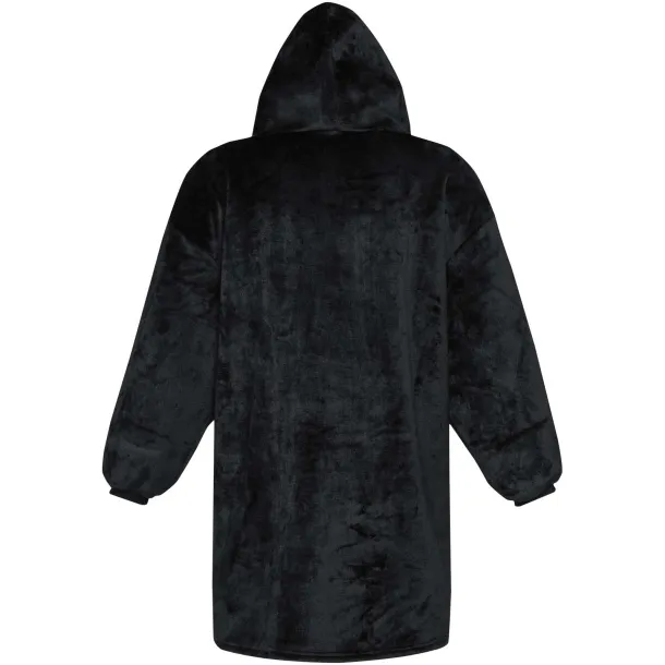 Denali GRS deka s kapuljačom, 190 g/m² Crna