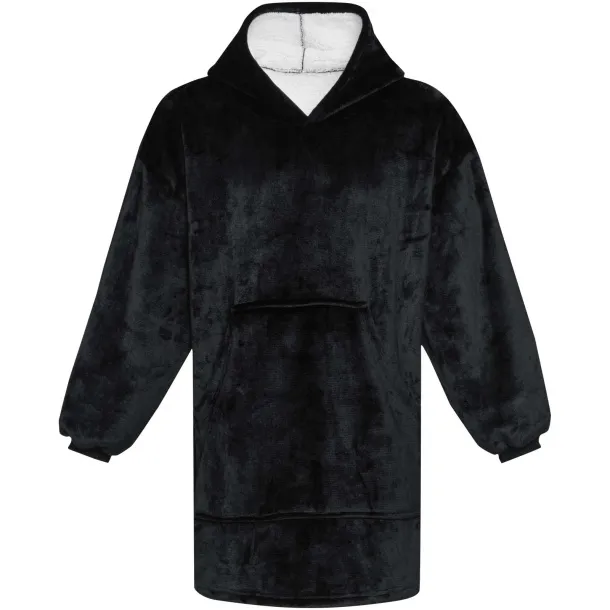 Denali GRS deka s kapuljačom Solid black