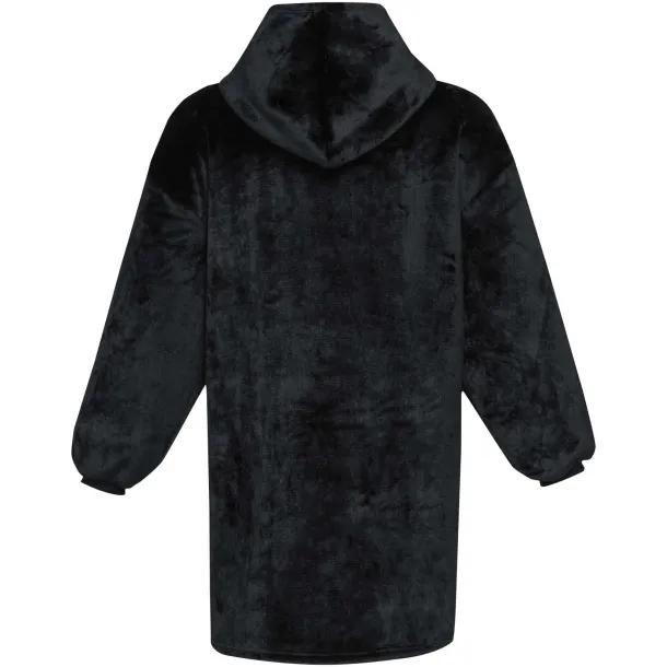 Denali GRS deka s kapuljačom, 190 g/m² Crna