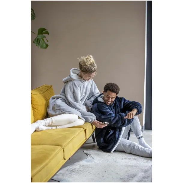 Denali GRS hoodie blanket Solid black