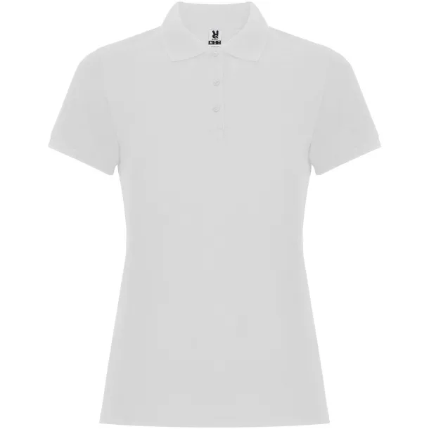Pegaso Premium ženska polo majica s kratkim rukavima, 220 g/m² - Roly Bijela
