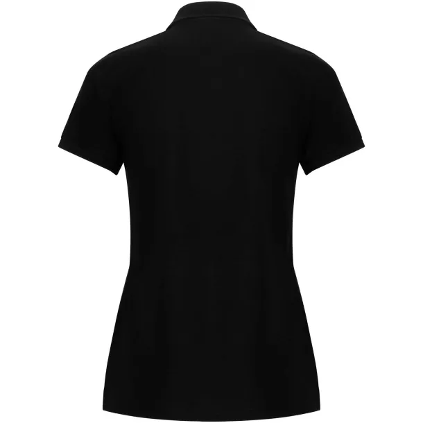 Pegaso Premium ženska polo majica s kratkim rukavima, 220 g/m² - Roly Crna