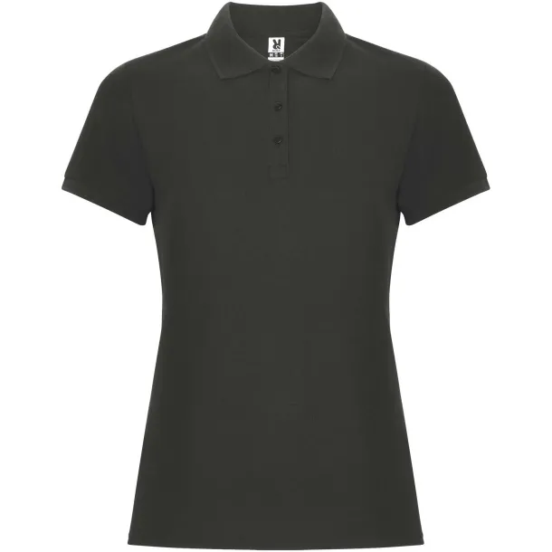 Pegaso Premium ženska polo majica s kratkim rukavima, 220 g/m² - Roly Dark Lead