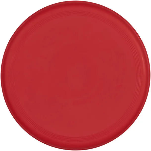 Orbit recycled plastic frisbee Red