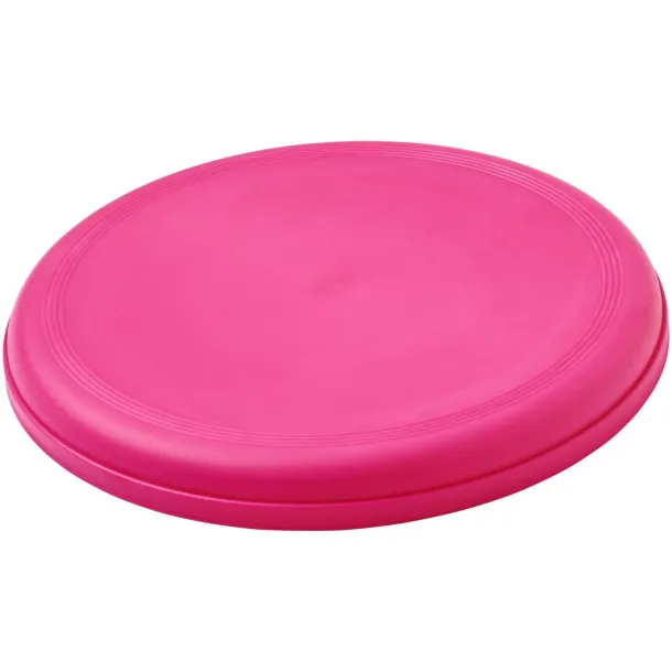 Orbit recycled plastic frisbee Transparent pink