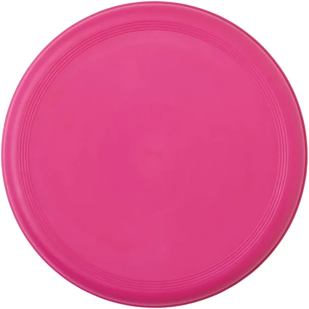 Orbit recycled plastic frisbee Transparent pink