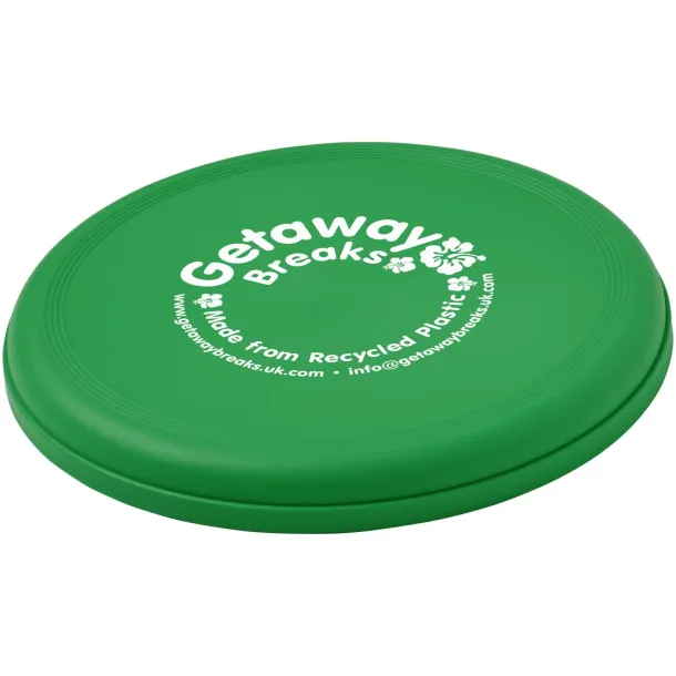 Orbit recycled plastic frisbee Green
