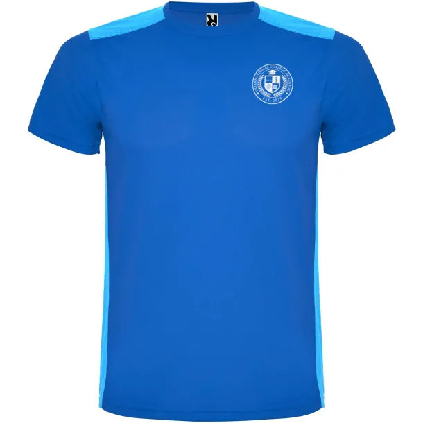 Detroit short sleeve kids sports t-shirt - Roly Royal blue