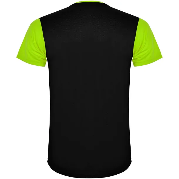 Detroit dječja sportska majica kratkih rukava - Roly Limeta Solid black