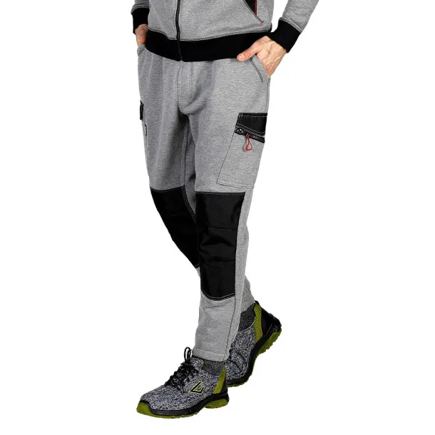 ARGON TRACK Workwear track pants Ash gray