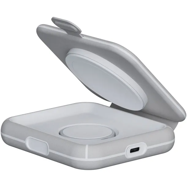 Xtorm XWF21 15W foldable 2-in-1 wireless travel charger - Xtorm Grey