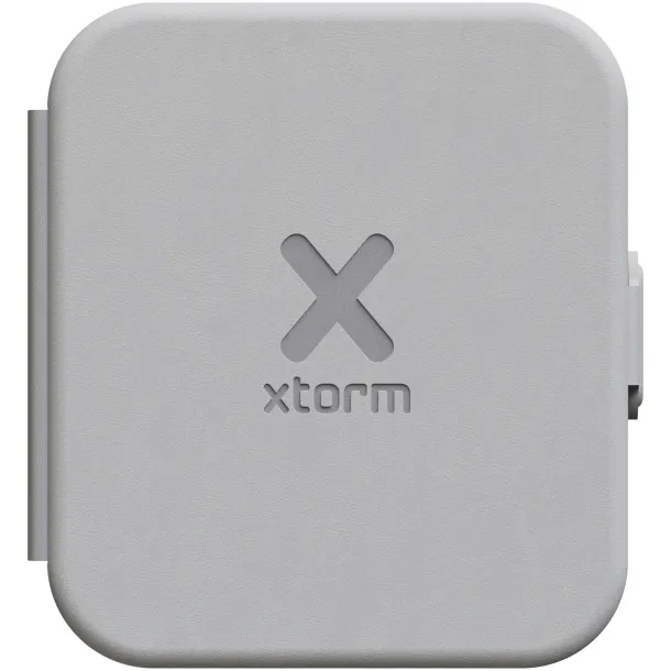 Xtorm XWF21 sklopivi 2u1 bežični putni punjač 15W - Xtorm Siva