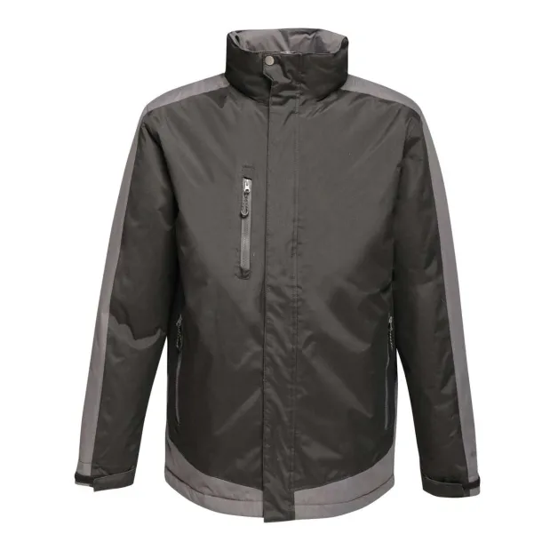  CONTRAST INSULATED JACKET - Regatta Black Seal Grey
