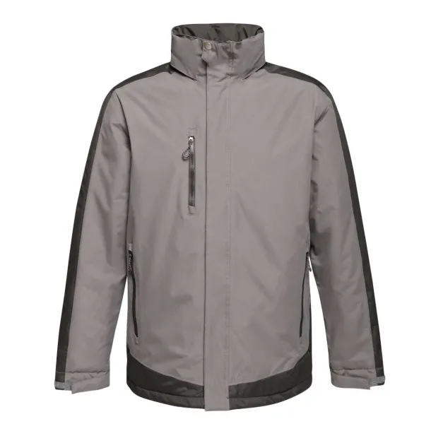  CONTRAST INSULATED JACKET - Regatta Seal Grey Black