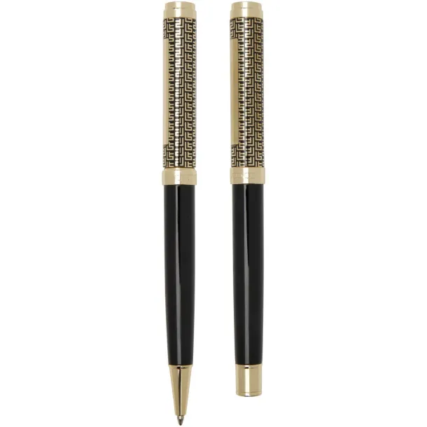 Legato set kemijske i roller olovke (plava tinta) - Luxe Zlatna