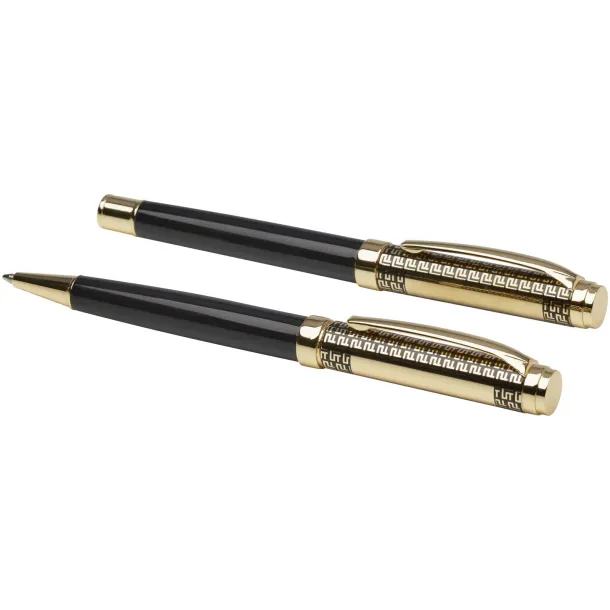 Legato set kemijske i roller olovke (plava tinta) - Luxe Zlatna