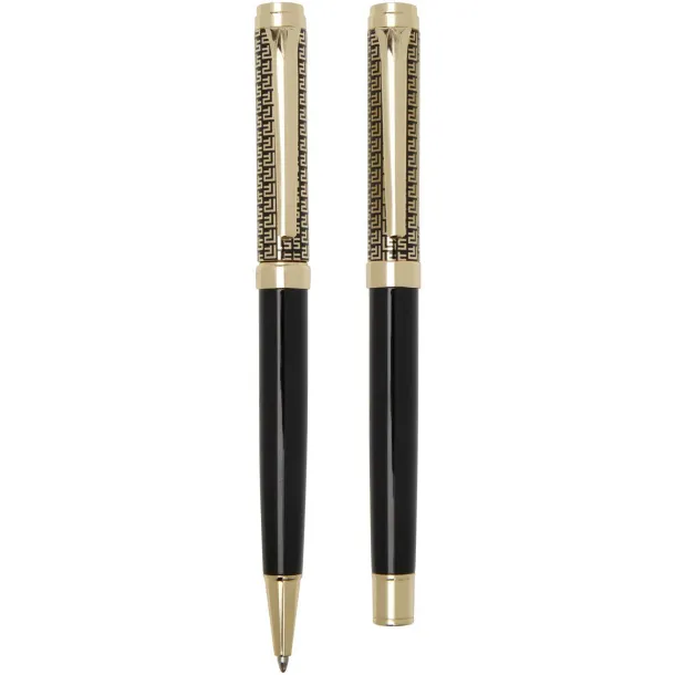 Legato set kemijske i roller olovke (plava tinta) - Luxe Zlatna