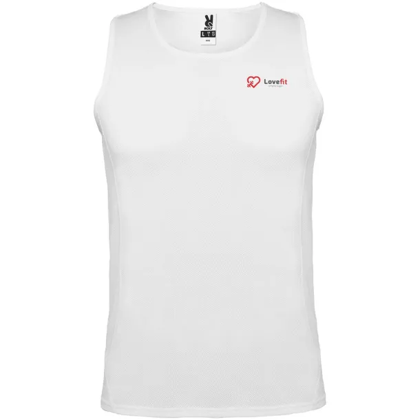 Andre kids sports vest - Roly White