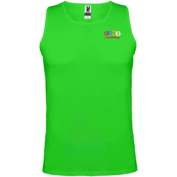Andre kids sports vest - Roly Lime