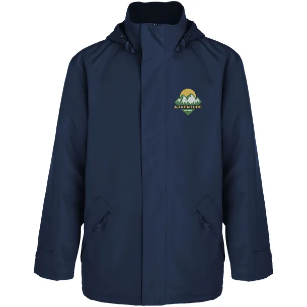 Europa unisex podstavljena jakna - Roly Navy Blue
