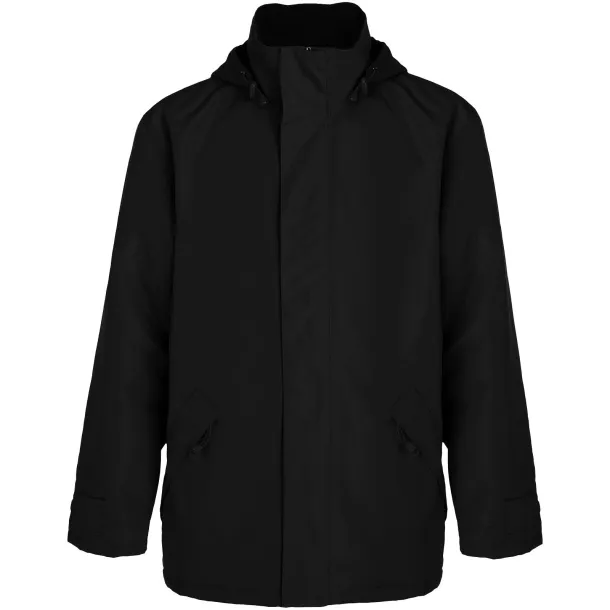 Europa unisex podstavljena jakna - Roly Solid black