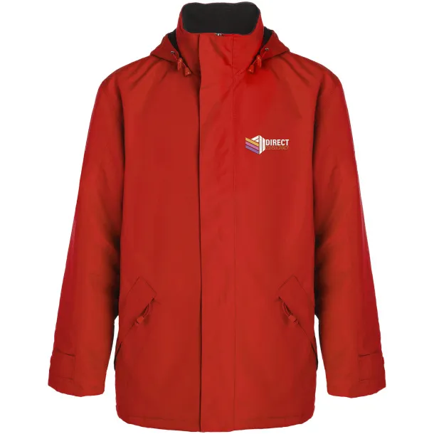 Europa unisex insulated jacket - Roly Red