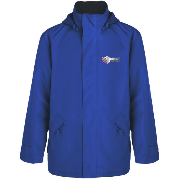 Europa unisex insulated jacket - Roly Royal blue