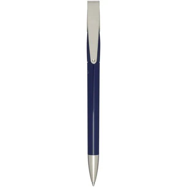 Ana recycled plastic ballpoint pen (blue ink) - Marksman Navy Blue