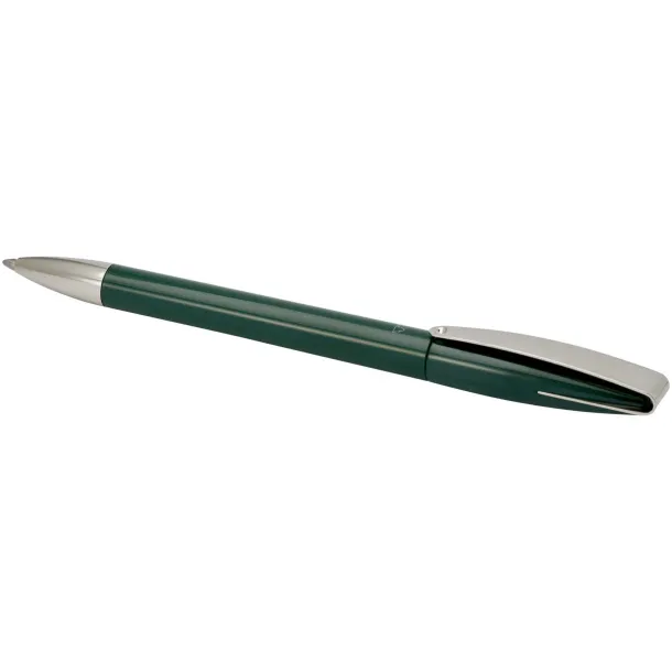 Ana recycled plastic ballpoint pen (blue ink) - Marksman Forest green