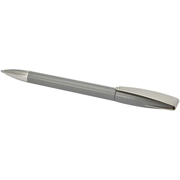 Ana recycled plastic ballpoint pen (blue ink) - Marksman Grey