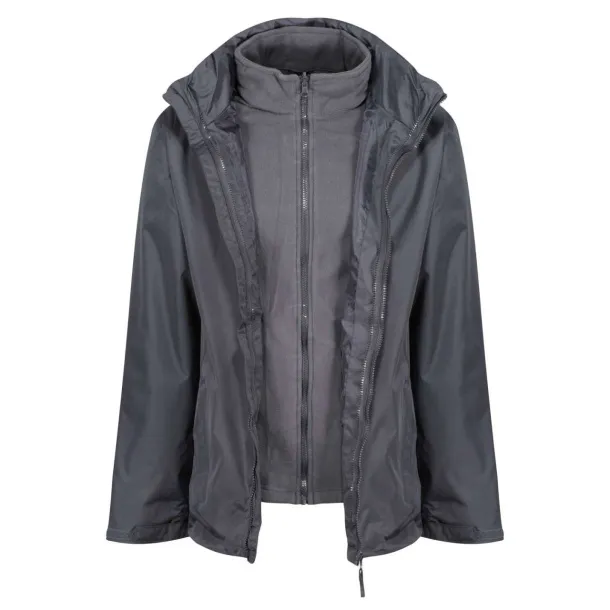  CLASSIC 3-IN-1 WATERPROOF JACKET - Regatta Seal Grey