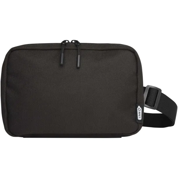 Roam GRS reciklirana modularna toaletna torbica Solid black
