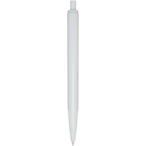Elsa recycled plastic ballpoint pen (black ink) - Marksman White